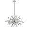 Z-Lite Soleia 8 Light Chandelier, Chrome & Clear 4002-8B - alternate 4